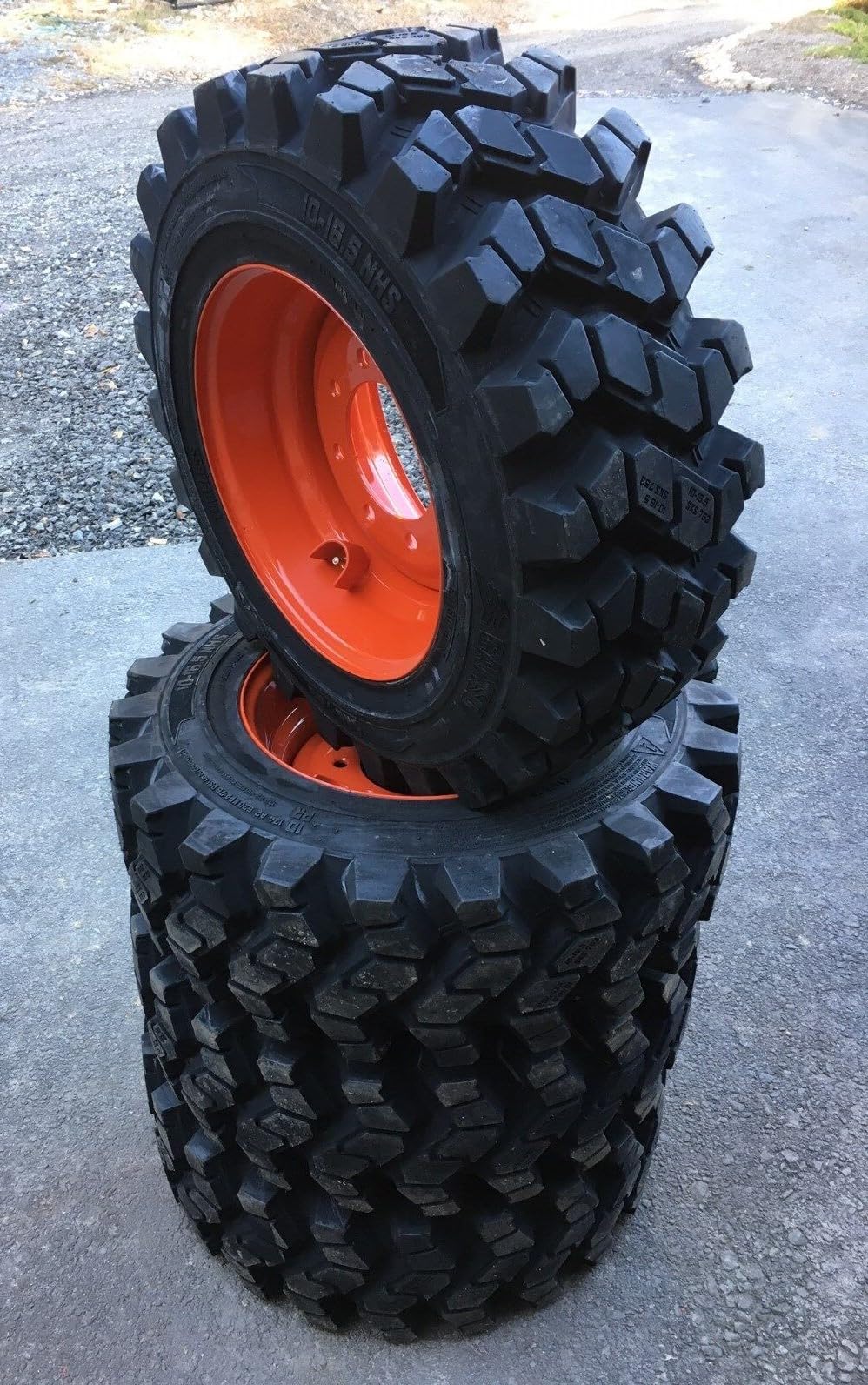Amazon.com: Set of 4-Heavy Duty 10-16.5 Camso SKS753 Skid Steer